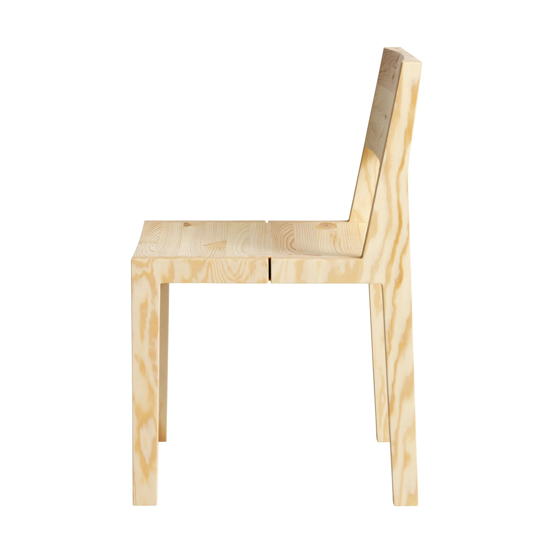 016 Maasto Dining Chair stol, Mat olievokset fyrretræ Vaarnii