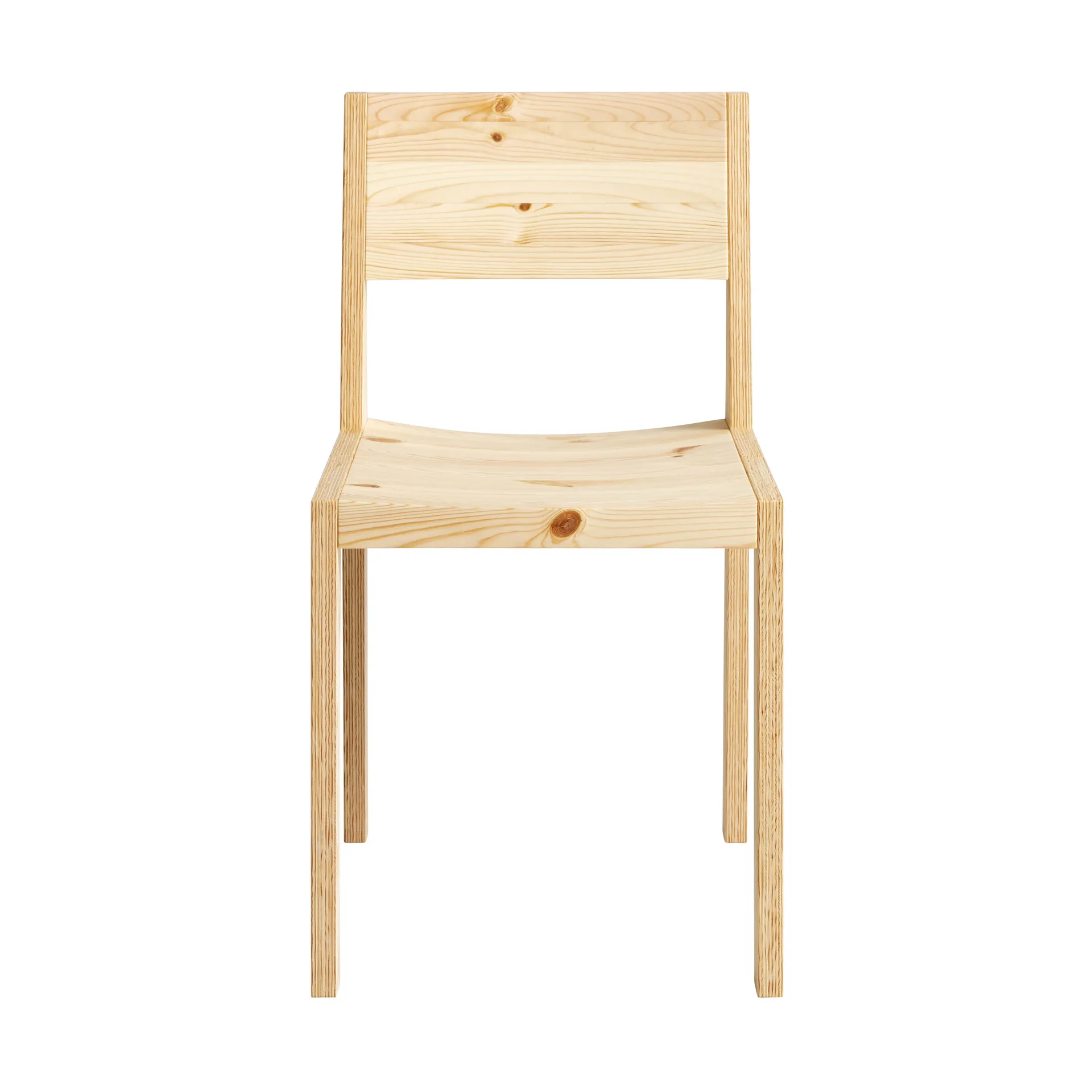 016 Maasto Dining Chair stol, Mat olievokset fyrretræ Vaarnii