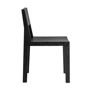 016 Maasto Dining Chair stol - Sortbejdset fyrretræ - Vaarnii