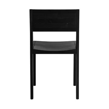 016 Maasto Dining Chair stol - Sortbejdset fyrretræ - Vaarnii