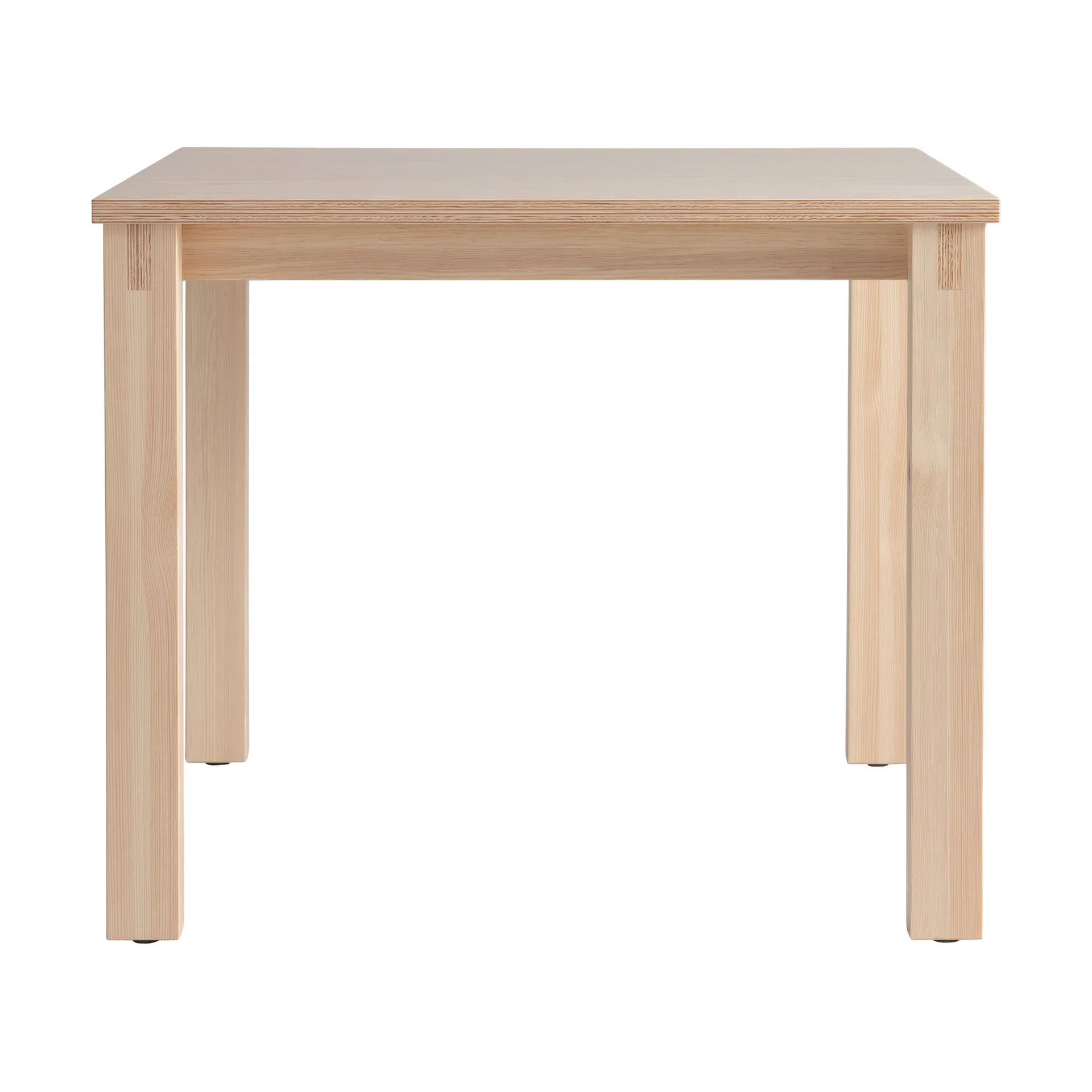 016 Maasto Table bord, Mat olievokset fyrretræ, 120x120x75 cm Vaarnii
