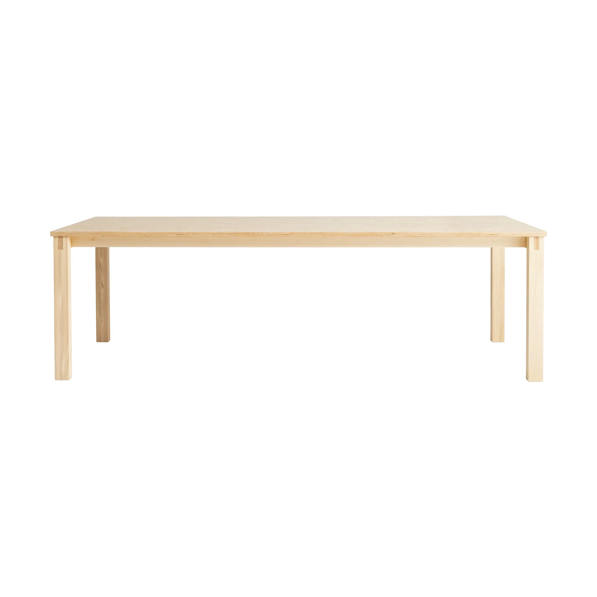 016 Maasto Table bord, Mat olievokset fyrretræ, 245x90 cm Vaarnii