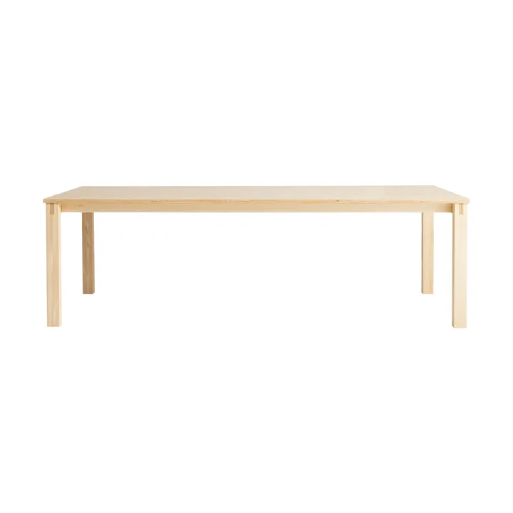 016 Maasto Table bord - Mat olievokset fyrretræ, 245x90 cm - Vaarnii