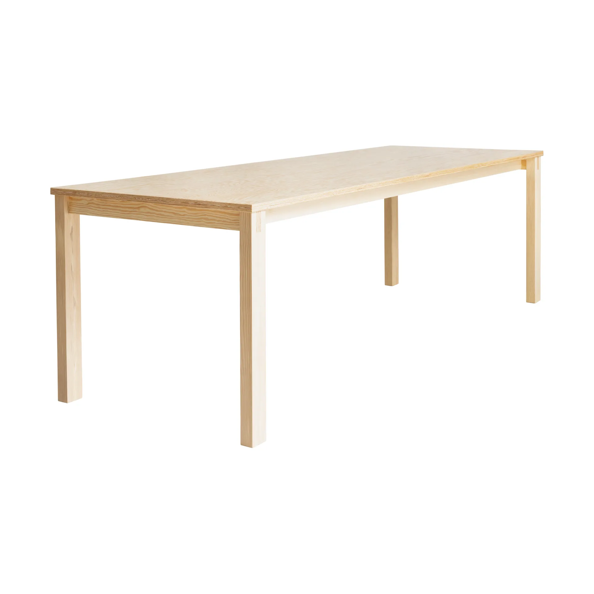 016 Maasto Table bord, Mat olievokset fyrretræ, 245x90 cm Vaarnii