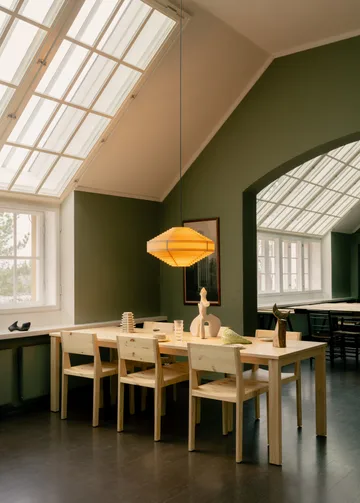 016 Maasto Table bord - Mat olievokset fyrretræ, 245x90 cm - Vaarnii