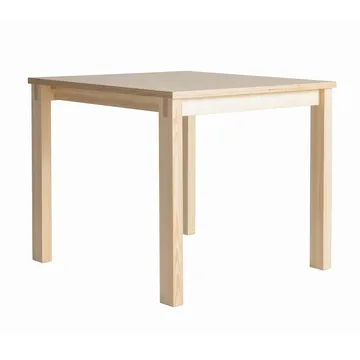 016 Maasto Table bord - Mat olievokset fyrretræ, 90x90x75 cm - Vaarnii