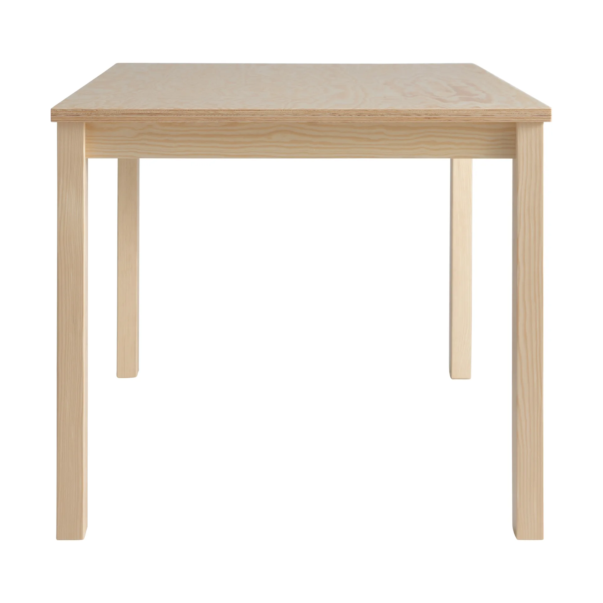 016 Maasto Table bord, Mat olievokset fyrretræ, 90x90x75 cm Vaarnii