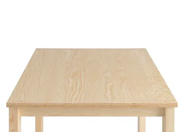 016 Maasto Table bord - Mat olievokset fyrretræ, 90x90x75 cm - Vaarnii