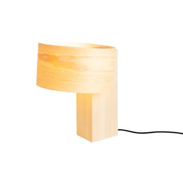 018 Hoop Table Lamp bordlampe - Mat olievokset fyrretræ, 34 cm - Vaarnii