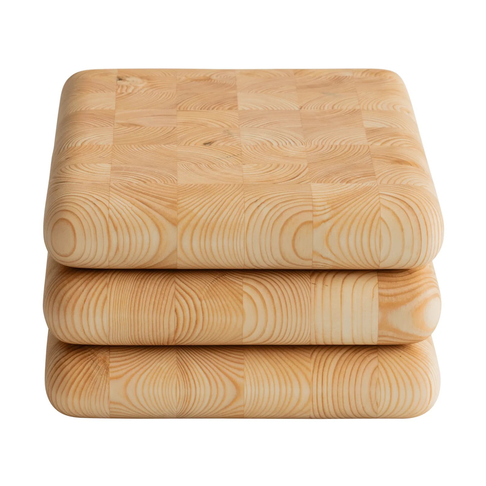019 Syy Chopping Board skærebræt, Paraffinoliebehandlet fyr, medium 26x35x5 cm Vaarnii
