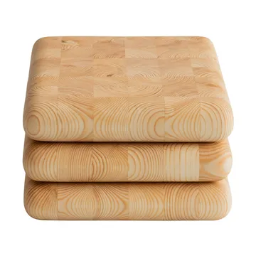019 Syy Chopping Board skærebræt - Paraffinoliebehandlet fyr, medium 26x35x5 cm - Vaarnii