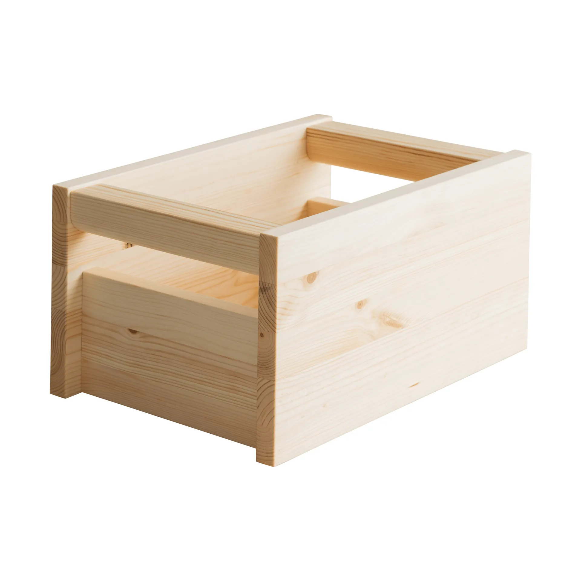 020 Koppa Crate opbevaringskasse, Olievokset fyr, small 29x43x22 cm Vaarnii