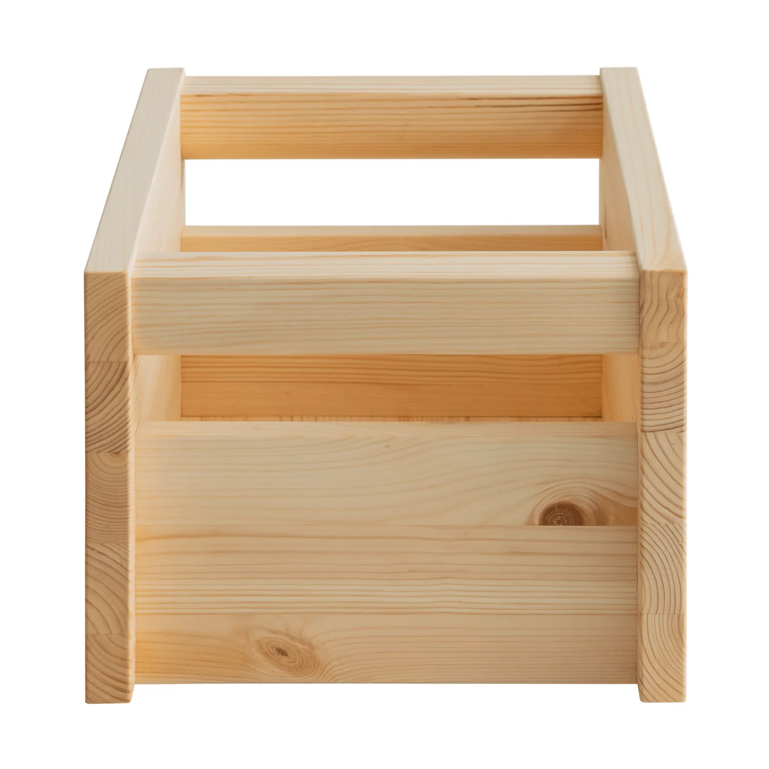 020 Koppa Crate opbevaringskasse, Olievokset fyr, small 29x43x22 cm Vaarnii