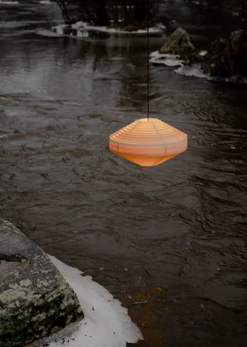 1001 Hans Pendant pendel - Mat olievokset fyrretræ, Ø38 cm - Vaarnii