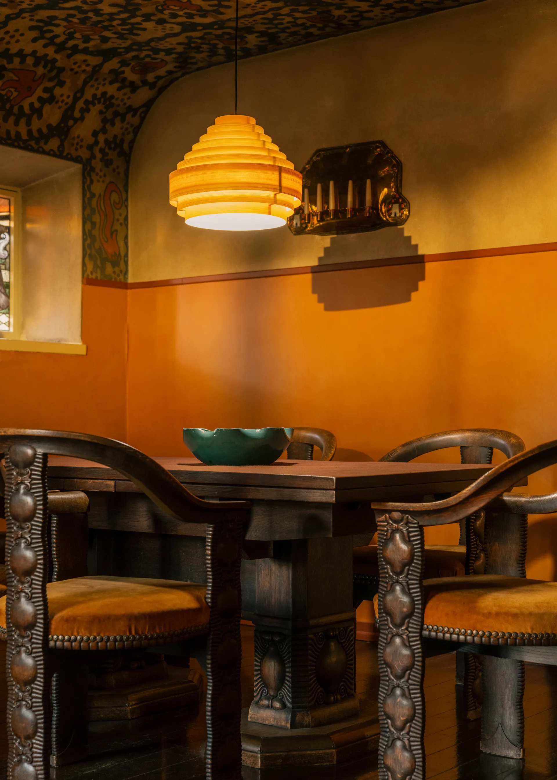 1001 Hans Pendant pendel, Mat olievokset fyrretræ, Ø38 cm Vaarnii