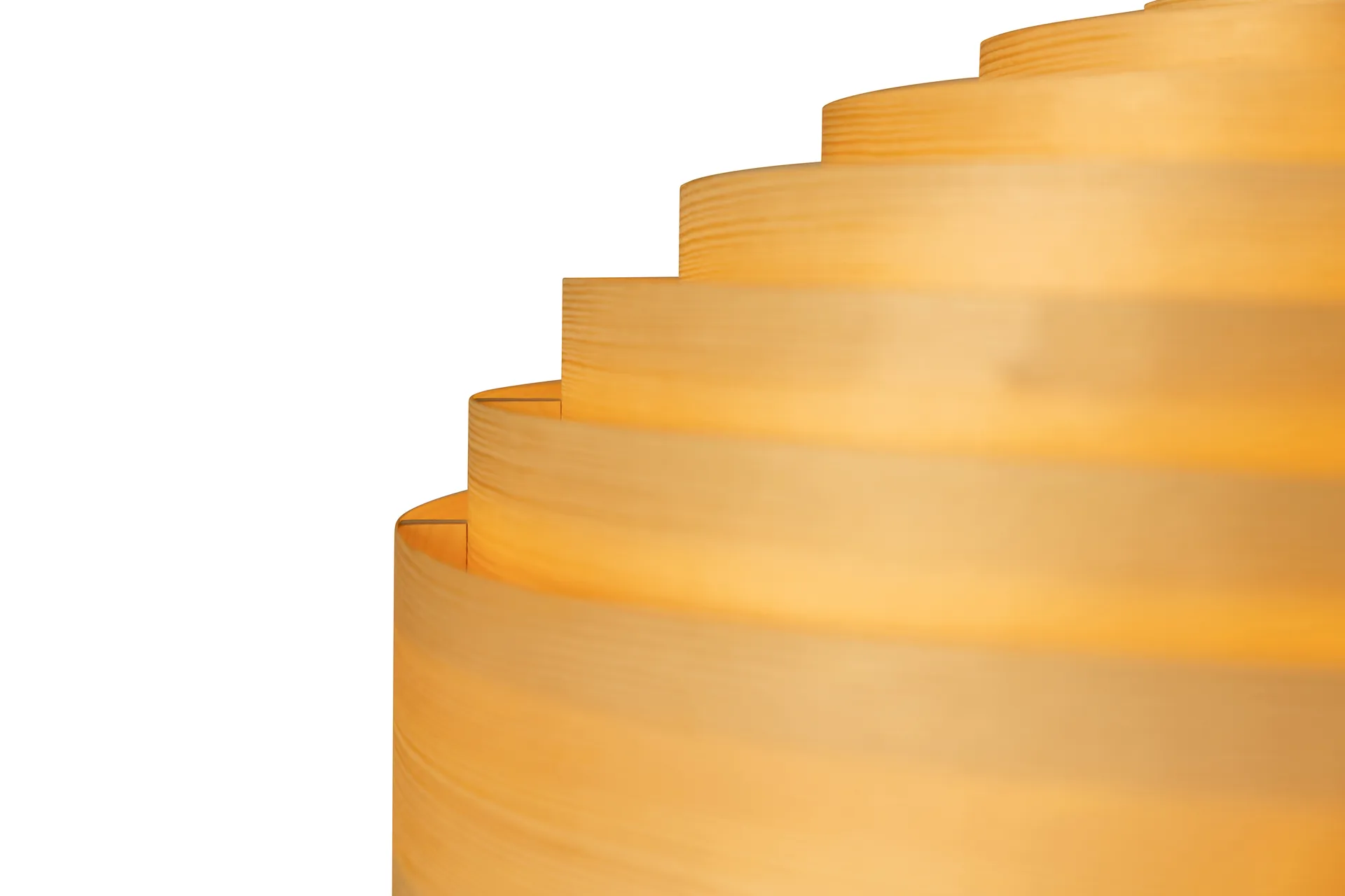 1002 Hans Pendant pendel, Mat olievokset fyrretræ, Ø46 cm Vaarnii