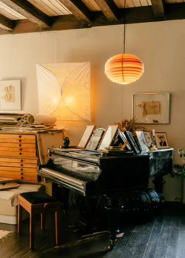 1002 Hans Pendant pendel - Mat olievokset fyrretræ, Ø46 cm - Vaarnii