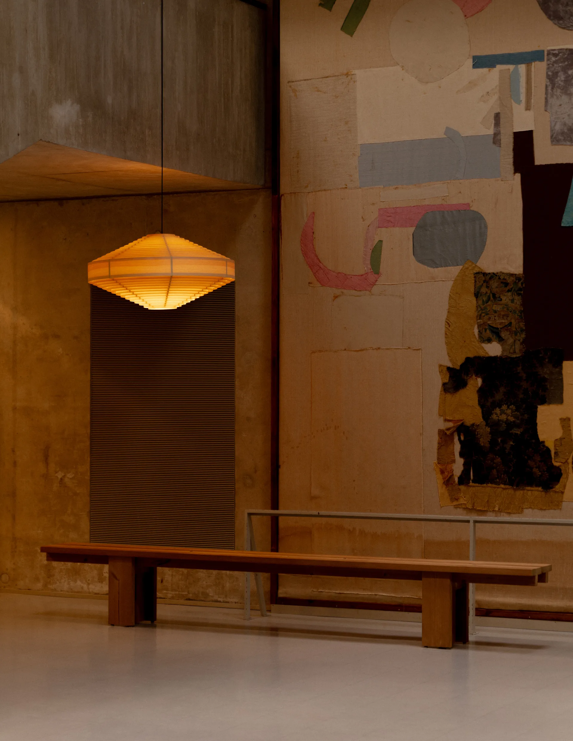 1003 Hans Pendant pendel, Mat olievokset fyrretræ, Ø60 cm Vaarnii