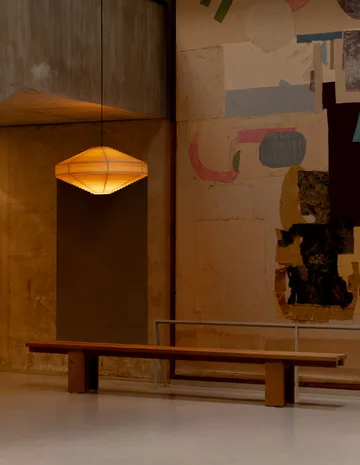 1003 Hans Pendant pendel - Mat olievokset fyrretræ, Ø60 cm - Vaarnii