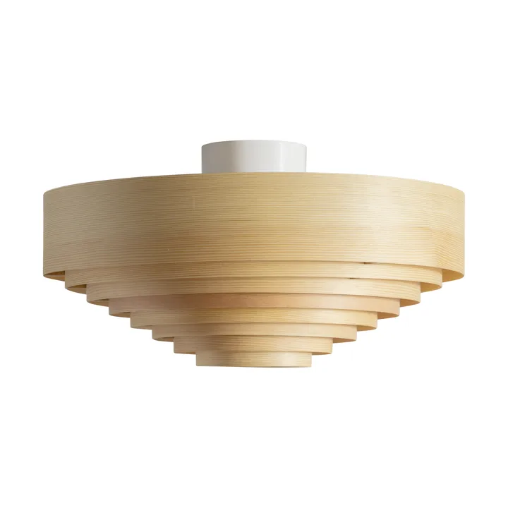 1005 Hans Ceiling Light plafond - Mat olievokset fyrretræ, Ø42 cm - Vaarnii