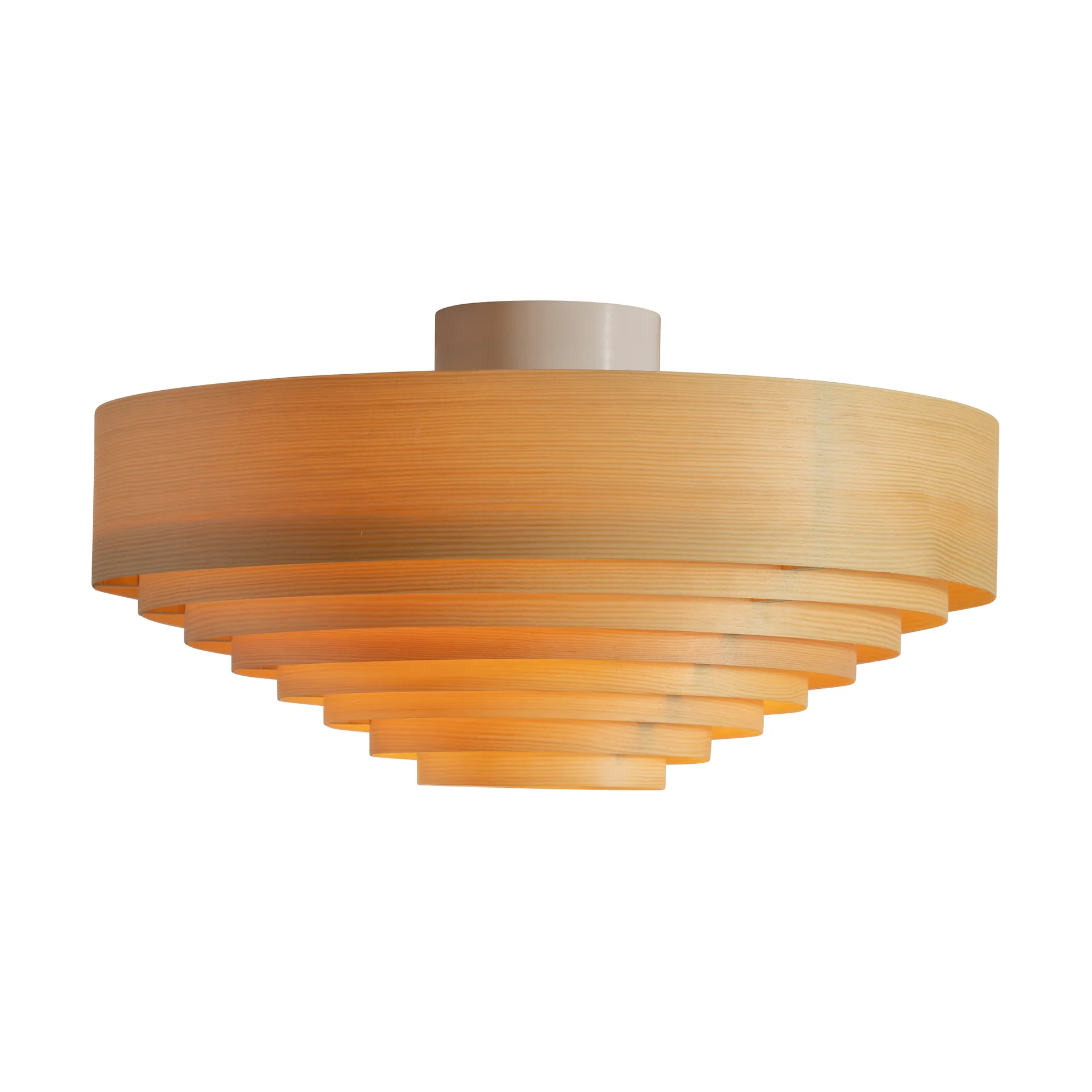 1005 Hans Ceiling Light plafond, Mat olievokset fyrretræ, Ø42 cm Vaarnii