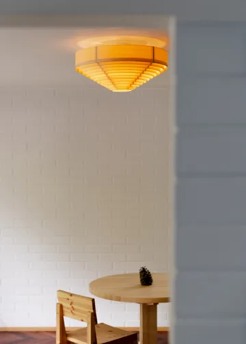 1005 Hans Ceiling Light plafond - Mat olievokset fyrretræ, Ø42 cm - Vaarnii