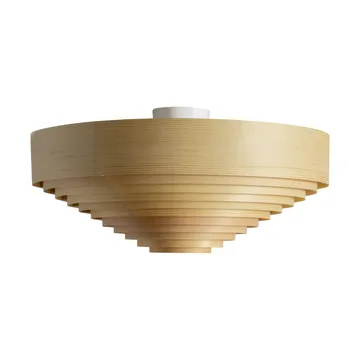 1005 Hans Ceiling Light plafond - Mat olievokset fyrretræ, Ø55 cm - Vaarnii
