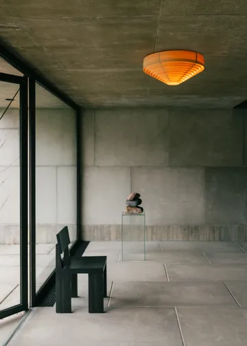 1005 Hans Ceiling Light plafond - Mat olievokset fyrretræ, Ø55 cm - Vaarnii