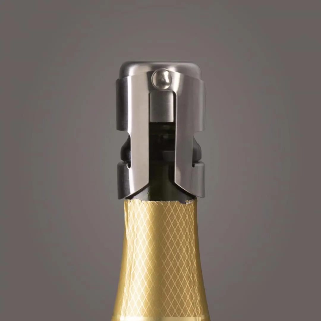 Vacuvin champagne stopper vinprop, Rustfrit stål Vacuvin