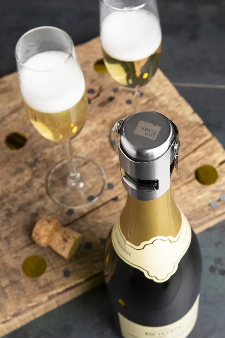 Vacuvin champagne stopper vinprop, Rustfrit stål Vacuvin