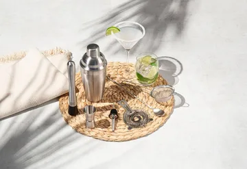 Vacuvin Lovers Bar In A Box cocktailssæt - Rustfrit stål, 7 dele - Vacuvin