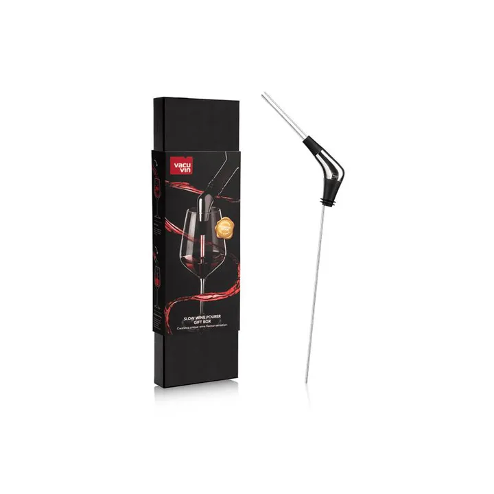Vacuvin Slow Pourer gavesæt - Sort - Vacuvin