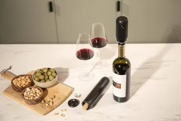 Vacuvin Wine Saver elektrisk vakuumpumpe - Sort - Vacuvin