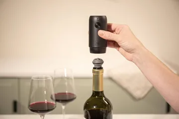 Vacuvin Wine Saver elektrisk vakuumpumpe - Sort - Vacuvin