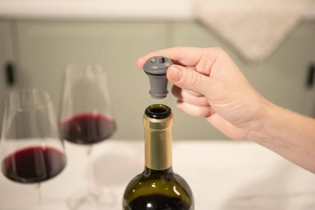 Vacuvin Wine Saver elektrisk vakuumpumpe, Sort Vacuvin