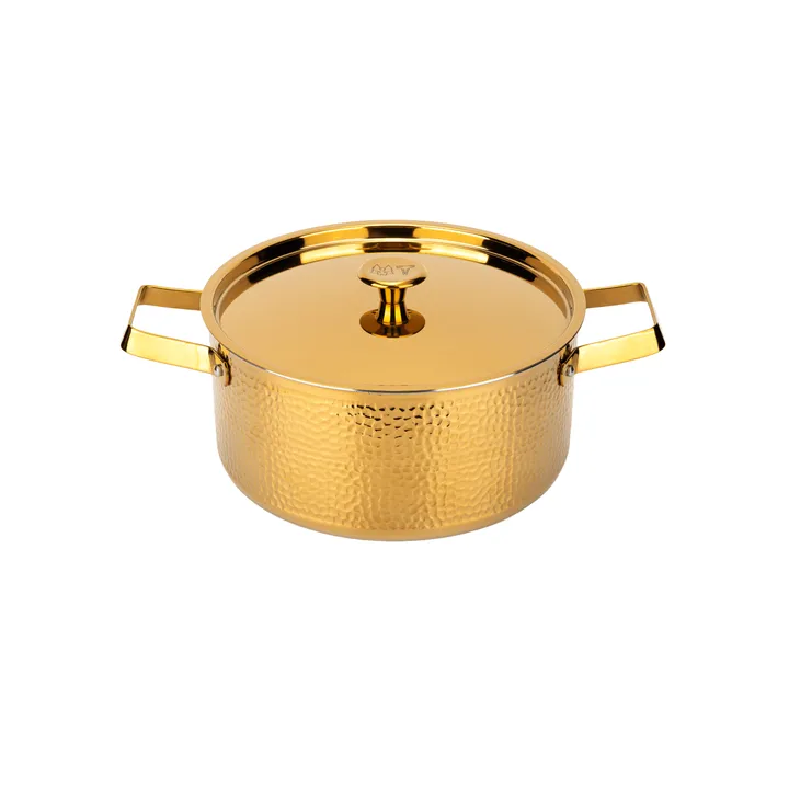 Brassa Meya gryde - Messing, 4 L - Vargen & Thor