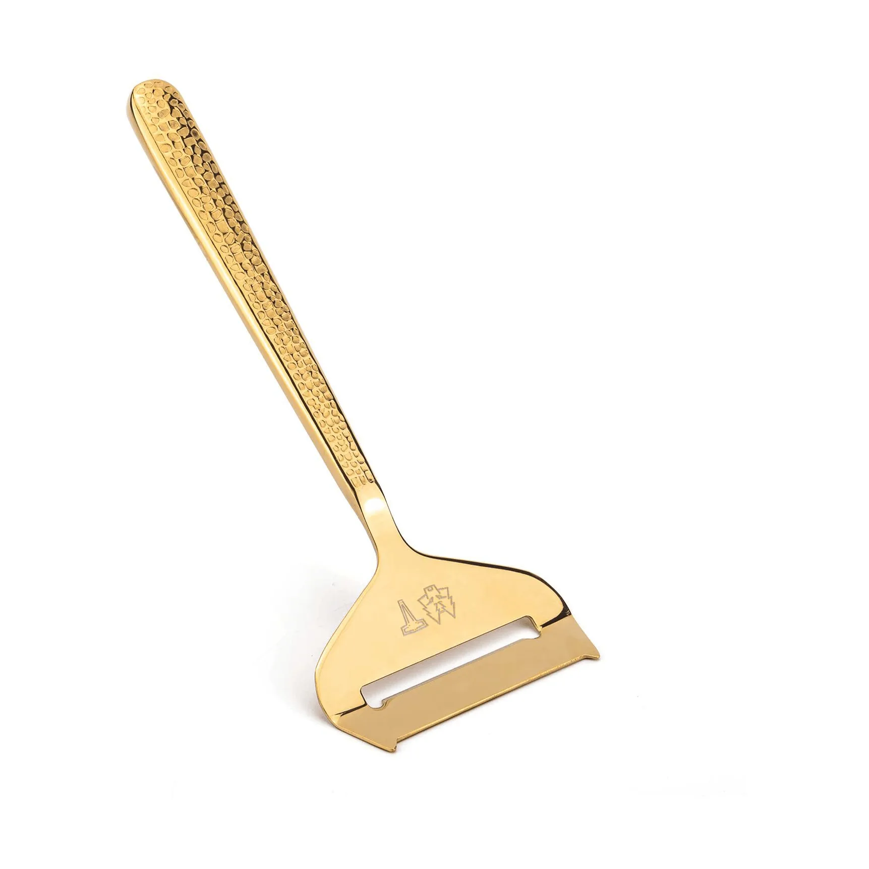 Vargen & Thor Frost Pro blade ostehøvl Messing, 18x7x2 cm