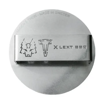 GLÖD burgerpresser Ø14 cm - Poleret stål - Vargen & Thor