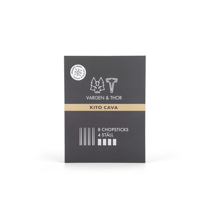Kito Chopsticks spisepinde 4-pak, Cava Vargen & Thor