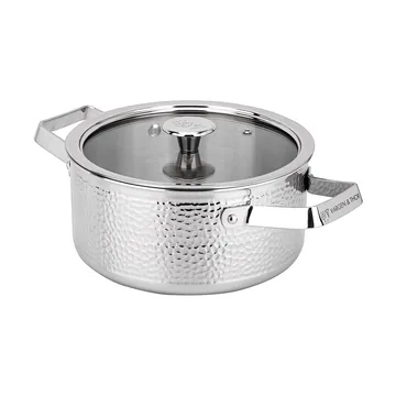 Kroma Bark gryde - Poleret stål, 2,8 L - Vargen & Thor