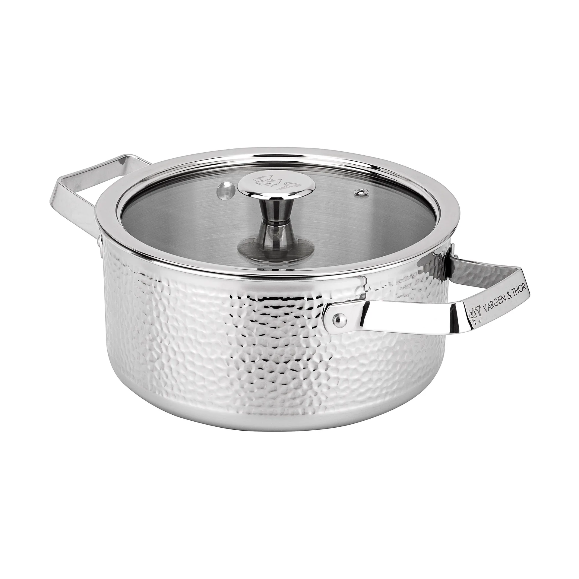 Vargen & Thor Kroma Bark gryde Poleret stål, 2,8 L