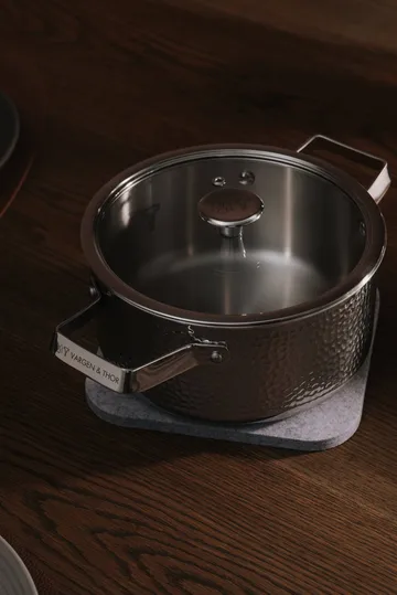 Kroma Bark gryde - Poleret stål, 2,8 L - Vargen & Thor