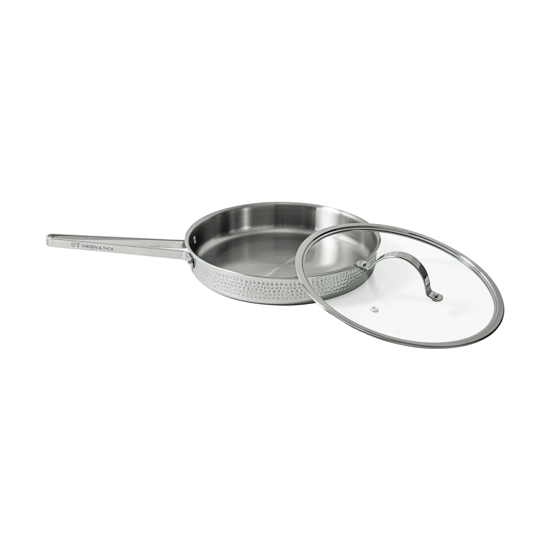 Kroma Modell M1K traktørpande, Poleret stål, Ø28 cm Vargen & Thor