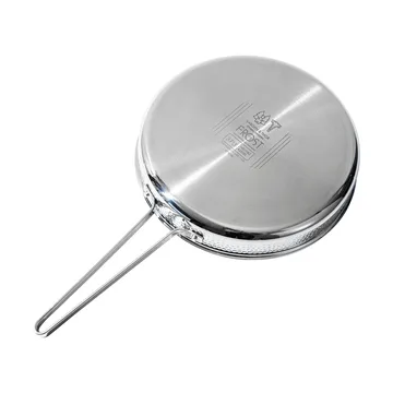 Kroma Modell M1K traktørpande - Poleret stål, Ø28 cm - Vargen & Thor
