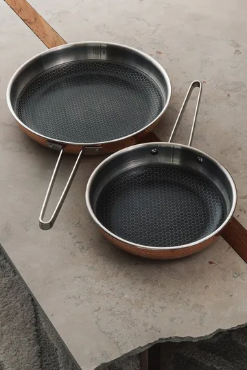 Mjölner DUO stegepande - Kopper, 2 dele - Vargen & Thor
