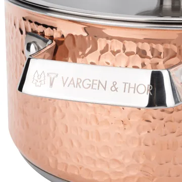 Mjölner Noelle gryde - Poleret stål, 2,8 L - Vargen & Thor