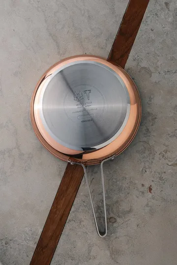 Mjölner stegepande - Kopper, Ø22 cm - Vargen & Thor