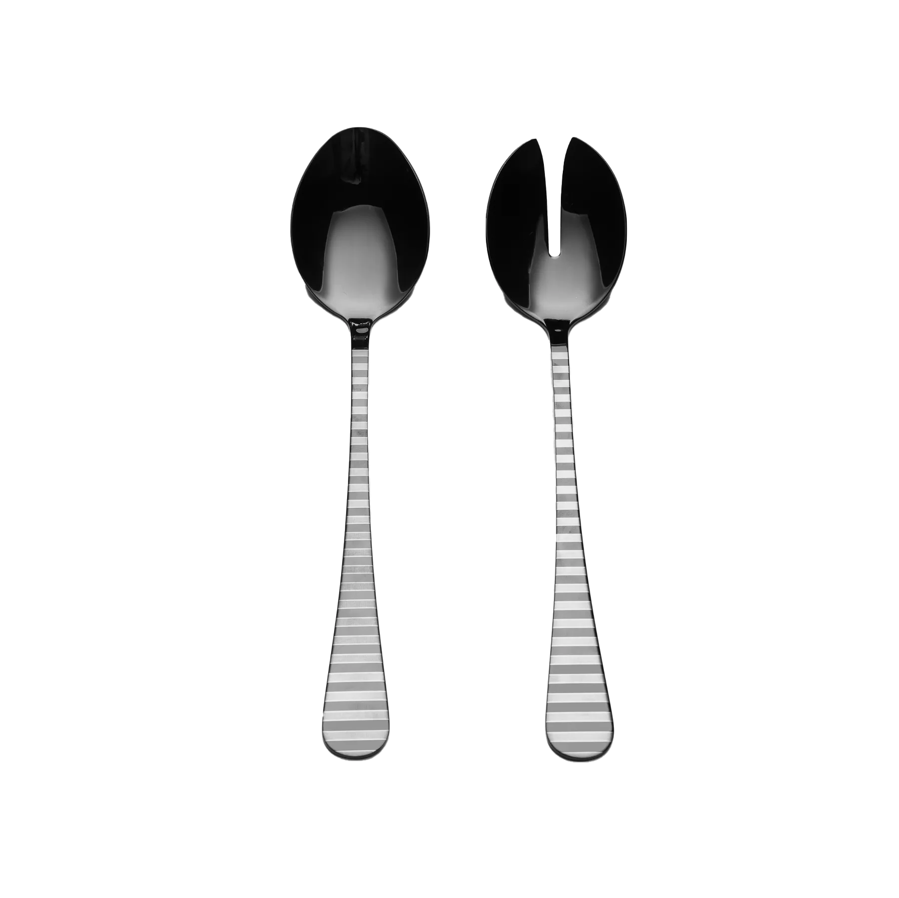 Zebra salatbestik 2-pak, Zebramønster Vargen & Thor