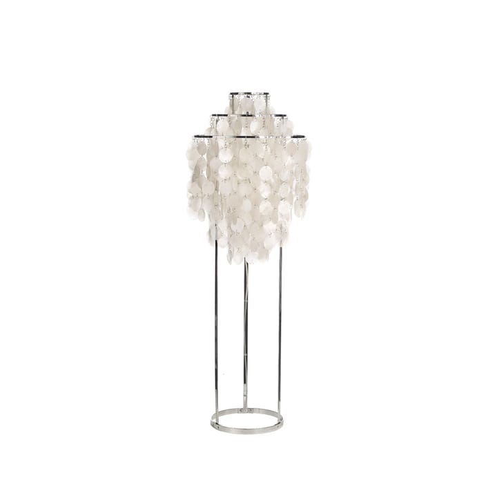 Fun 1 STM gulvlampe, Perlemor, krom Verpan