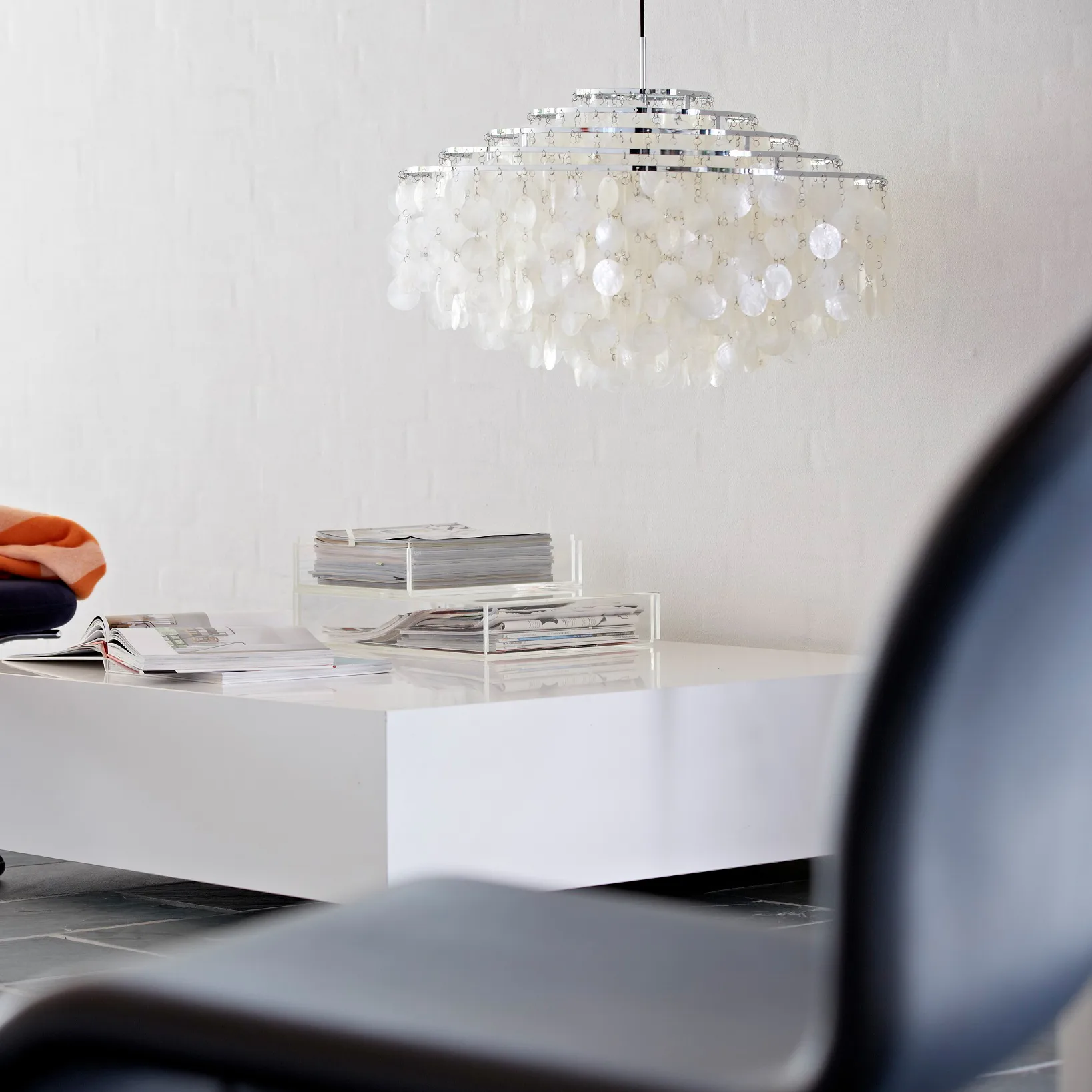 FUN 11DM loftslampe, Krom Verpan